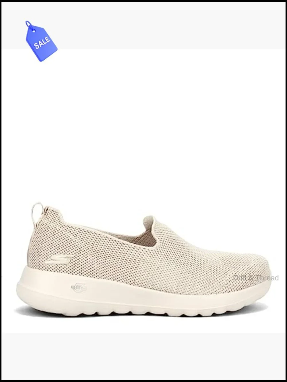 Walking Shoes Slip-On Stretch Fit Breathable Sneakers Memory Foam - Picture 3 of 7